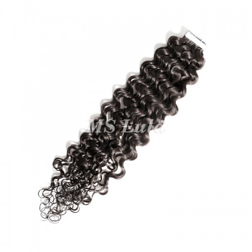 Human Hair Tape In Extensions Italy Curl（20pcs/set） | Human Hair Wig | Lace Front